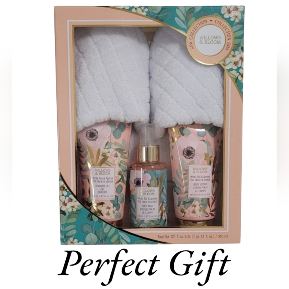 ❤️ Willows & Bloom Spa Collection with Slippers